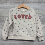 Crewneck Loved Flowers 4T