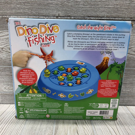 Dino Dive Fishing Game