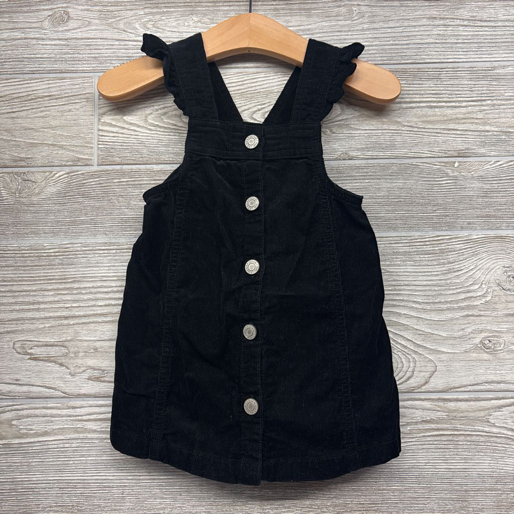 Cord Flutter Strap Button Up Jumper 12-18M