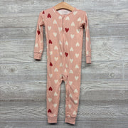 Footless Sleeper Hearts 3T