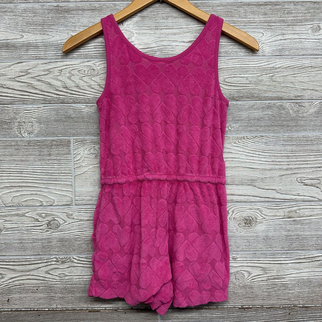 Romper Terry Hearts 10-12