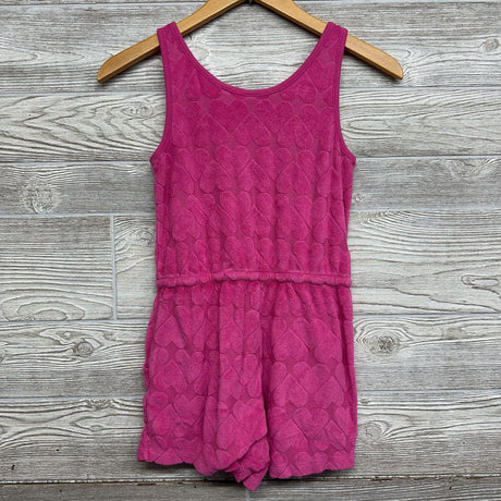 Romper Terry Hearts 10-12