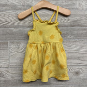 Ribbed Ruffle Sleeveless Dress Suns12M