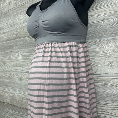 Clip Down Nursing Pj Gown Small