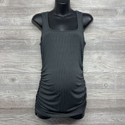 Ribbed Ruched Tank Top Medium