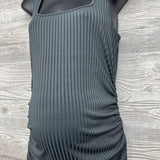 Ribbed Ruched Tank Top Medium