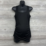 Ribbed Ruched Tank Top Medium