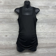Ribbed Ruched Tank Top Medium