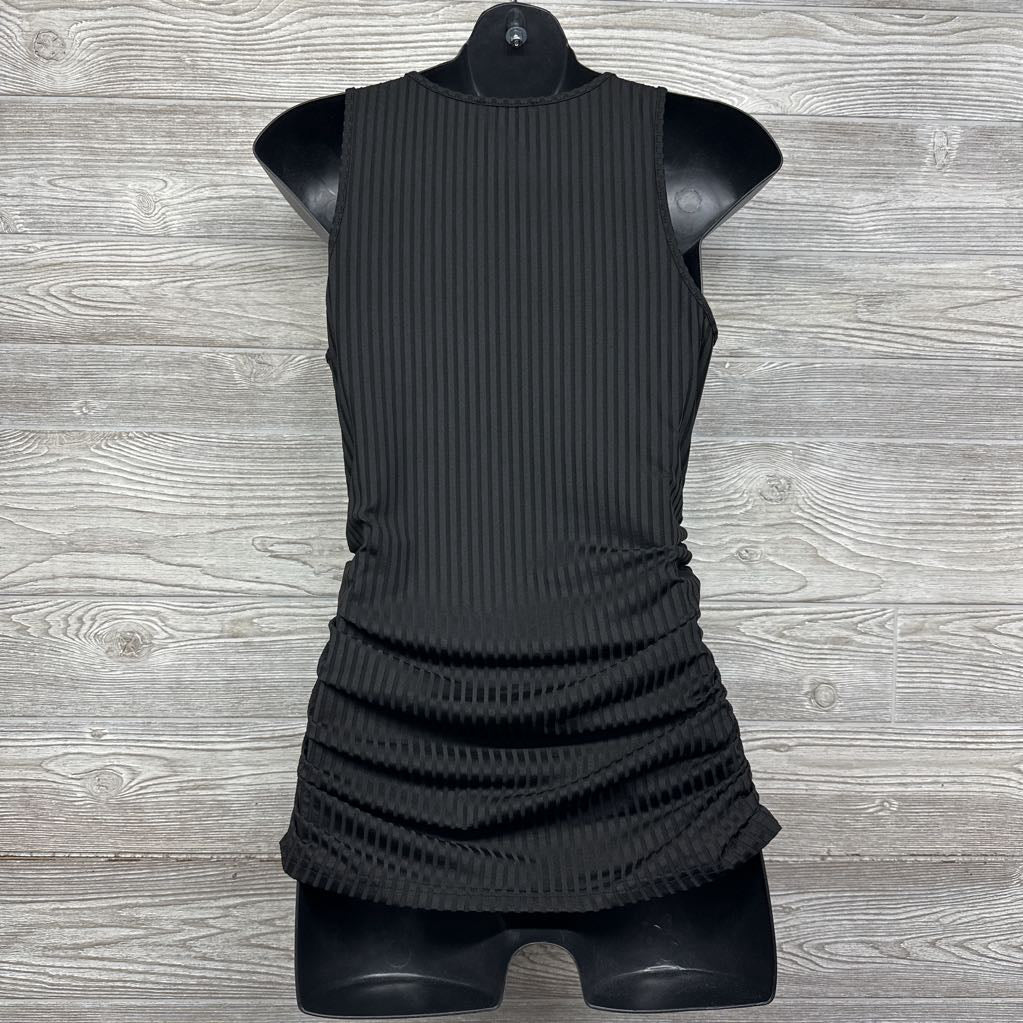 Ribbed Ruched Tank Top Medium