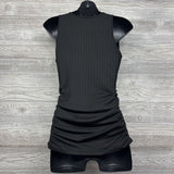 Ribbed Ruched Tank Top Medium