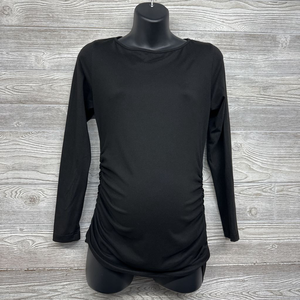 LS Ruched Shirt Medium
