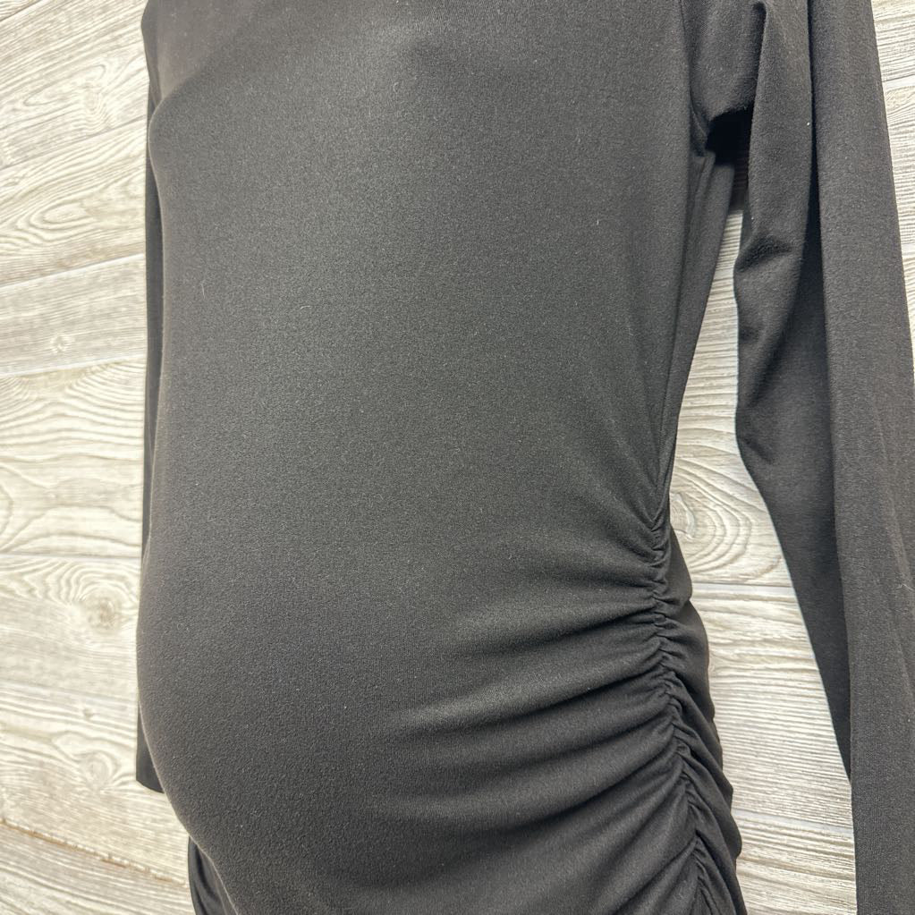 LS Ruched Shirt Medium