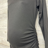 LS Ruched Shirt Medium