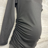 LS Ruched Shirt Medium