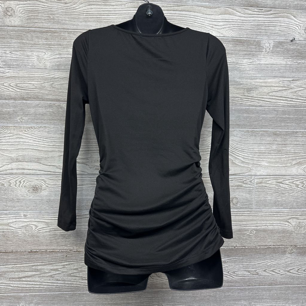 LS Ruched Shirt Medium