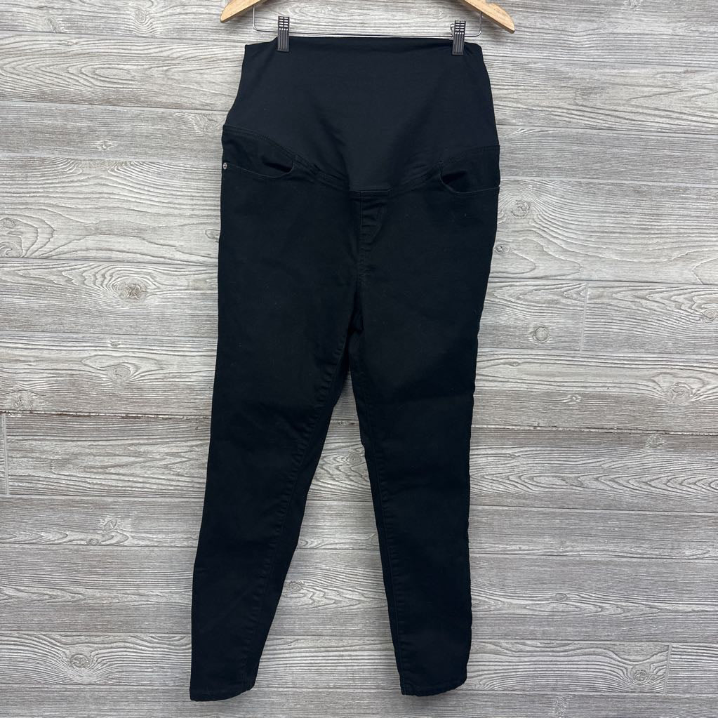 Cross Panel Skinny Jeans 10/Med