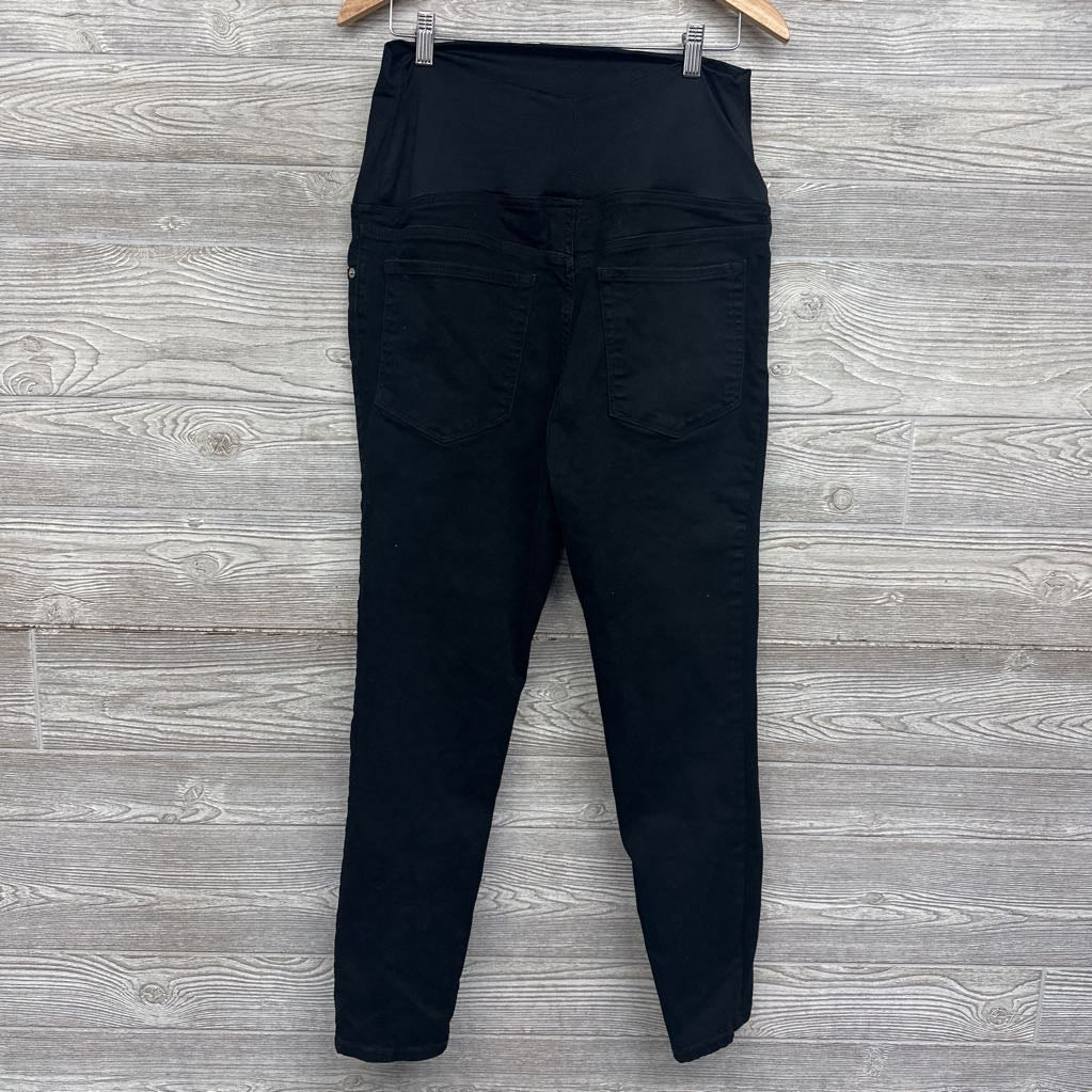 Cross Panel Skinny Jeans 10/Med
