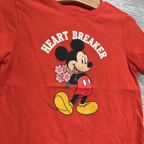 Shirt Heart Breaker Mickey Mouse 3t