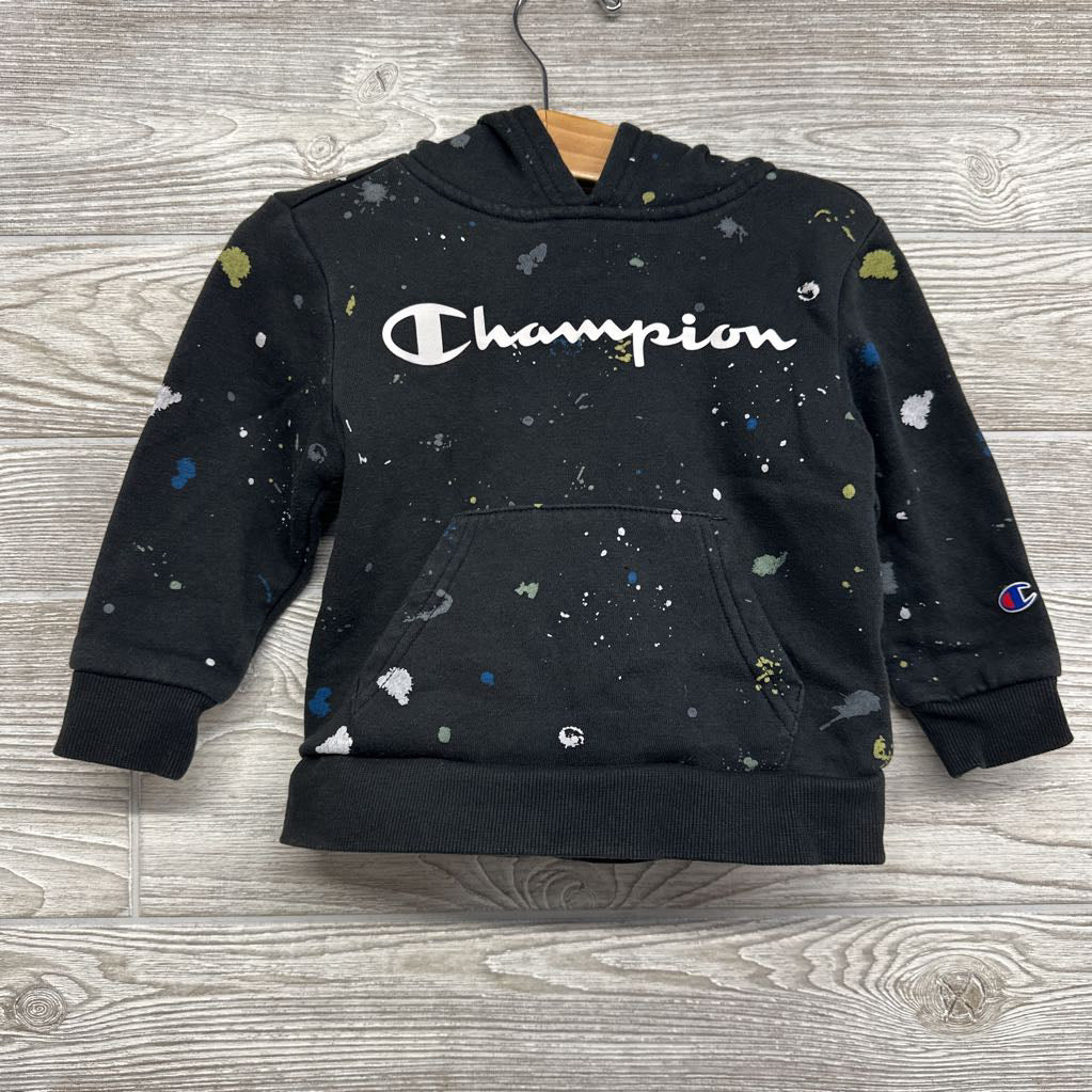 Paint Splatter Hoodie 2t