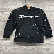 Paint Splatter Hoodie 2t