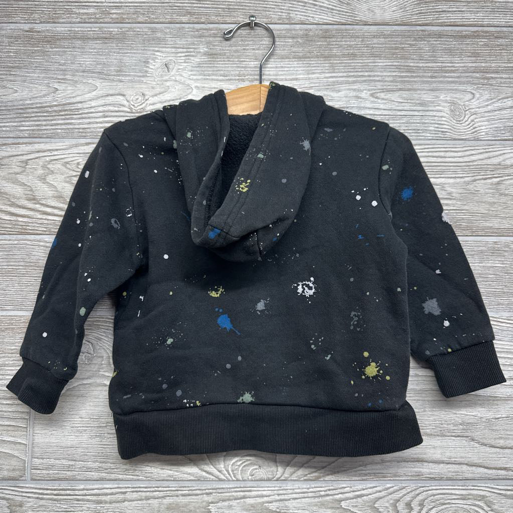 Paint Splatter Hoodie 2t