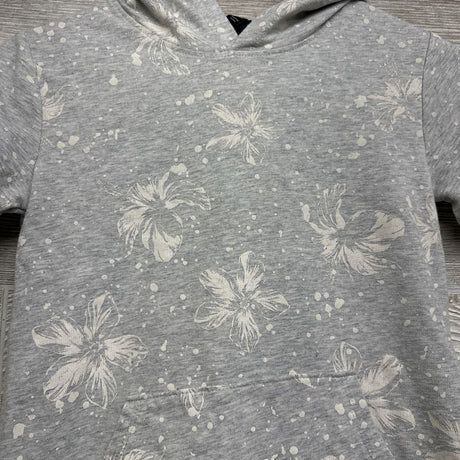 Shirt W/ Hood Flowers 8-10