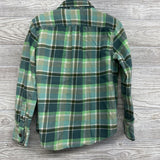 Flannel Button Up Plaid Shirt 4-5
