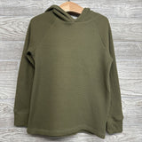 Waffle Knit Hooded Shirt 7