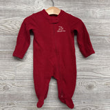 Waffle Knit Sleeper My First Christmas 3M