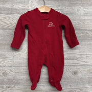 Waffle Knit Sleeper My First Christmas 3M