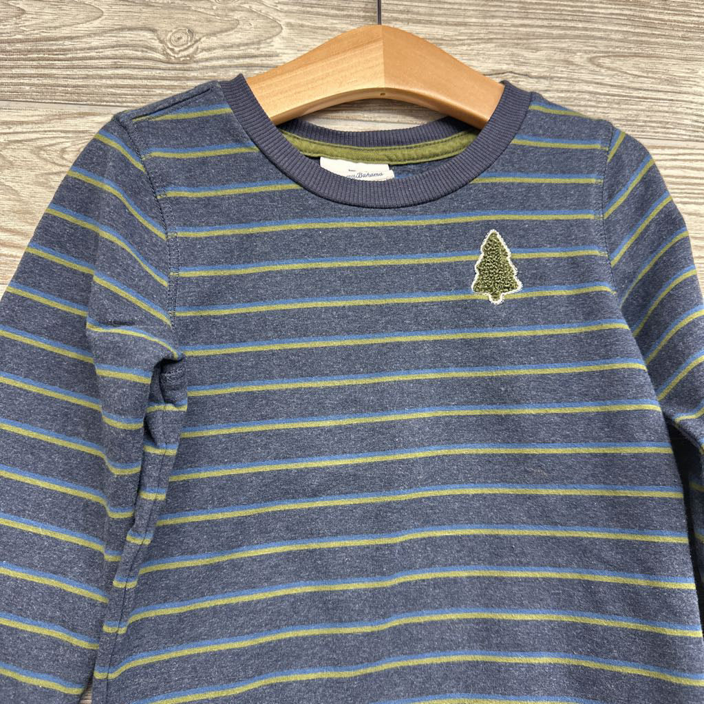 Crewneck Stripes & Tree 4t