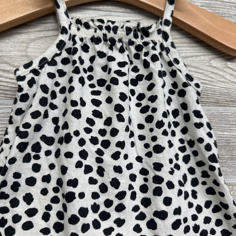 Tank Top Romper Dots 0-3M