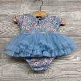 Ribbed Tutu Bodysuit Stitch 0-3M