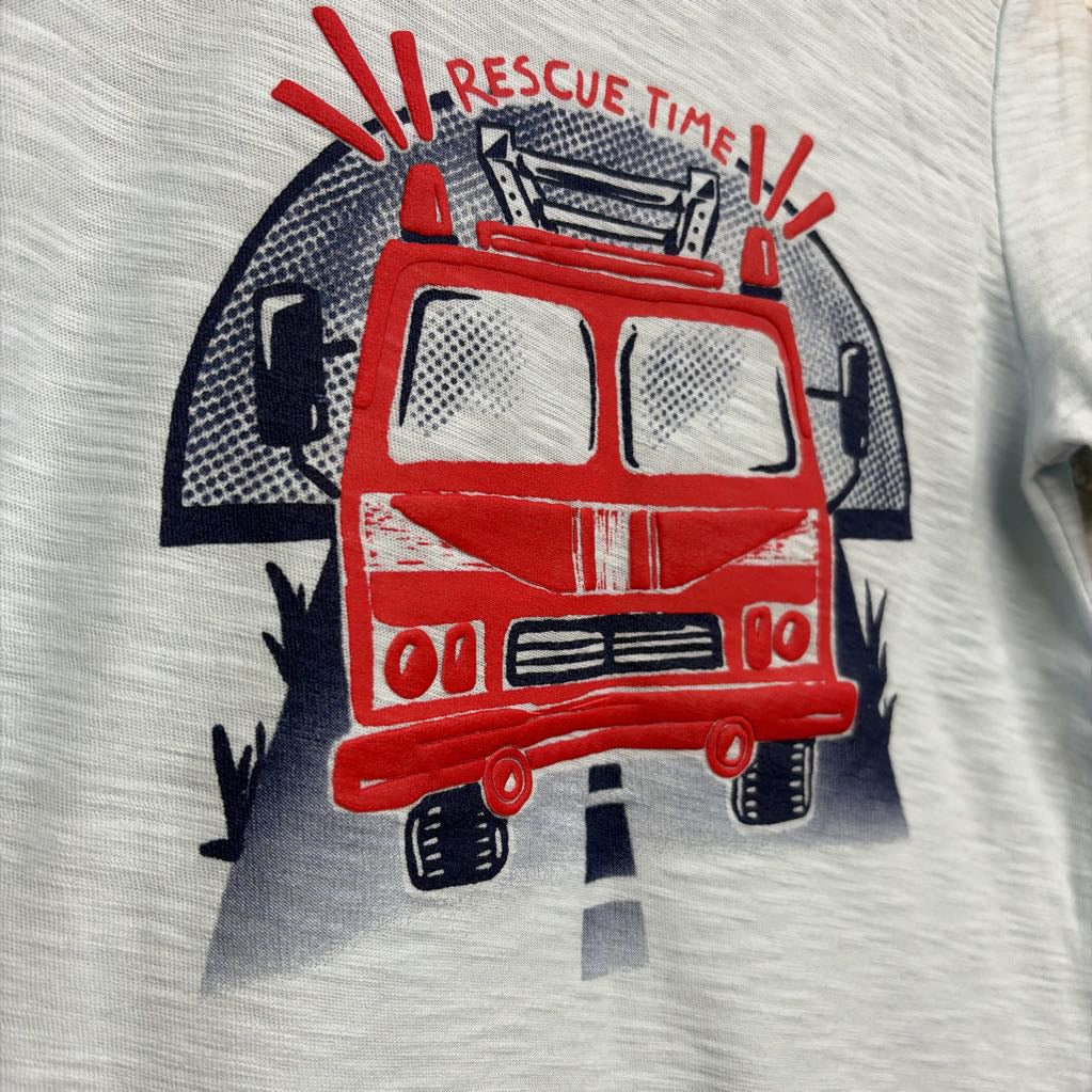 Shirt Rescue Time Fire Truck 5t