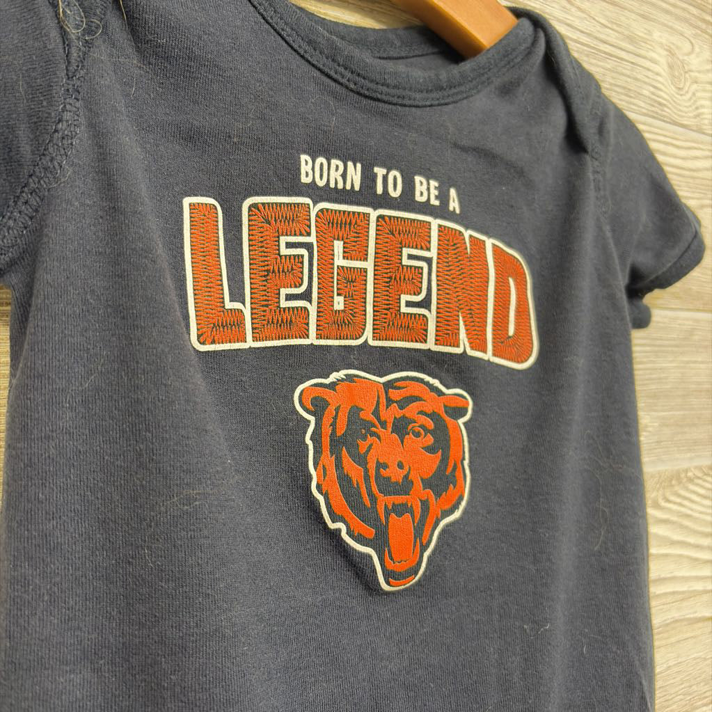 Bodysuit Chicago Bears Born To Be A Legend 24M