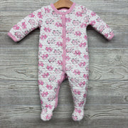Quilted Snap Up Outfit Elephants 3-6M