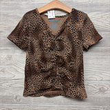 Ribbed Shirt Animal Print 10-12