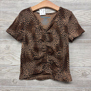 Ribbed Shirt Animal Print 10-12