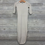 Bamboo Gown Stripes 3-6M