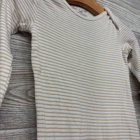 Bamboo Gown Stripes 3-6M