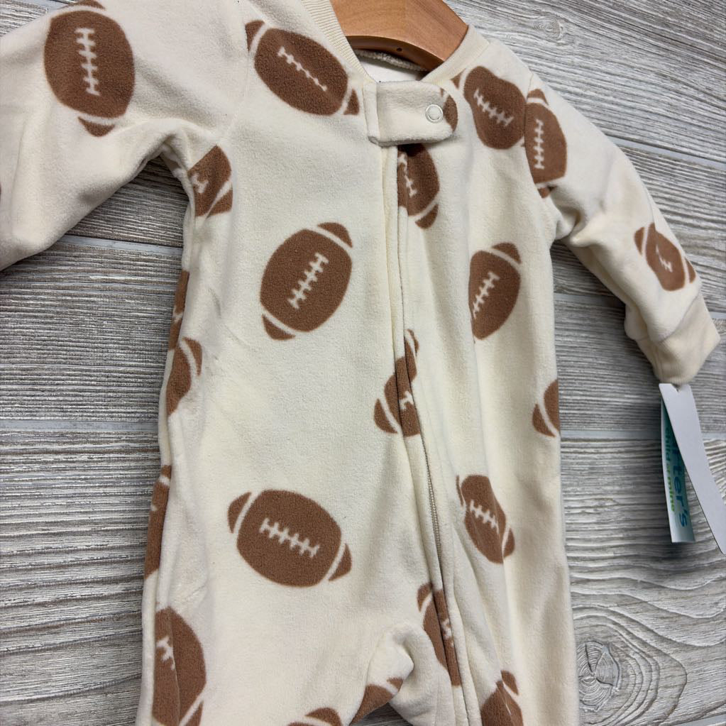 NEW Blanket Sleeper Footballs NB