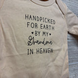 LS Bodysuit Handpicked For Earth By My Grandma Nb