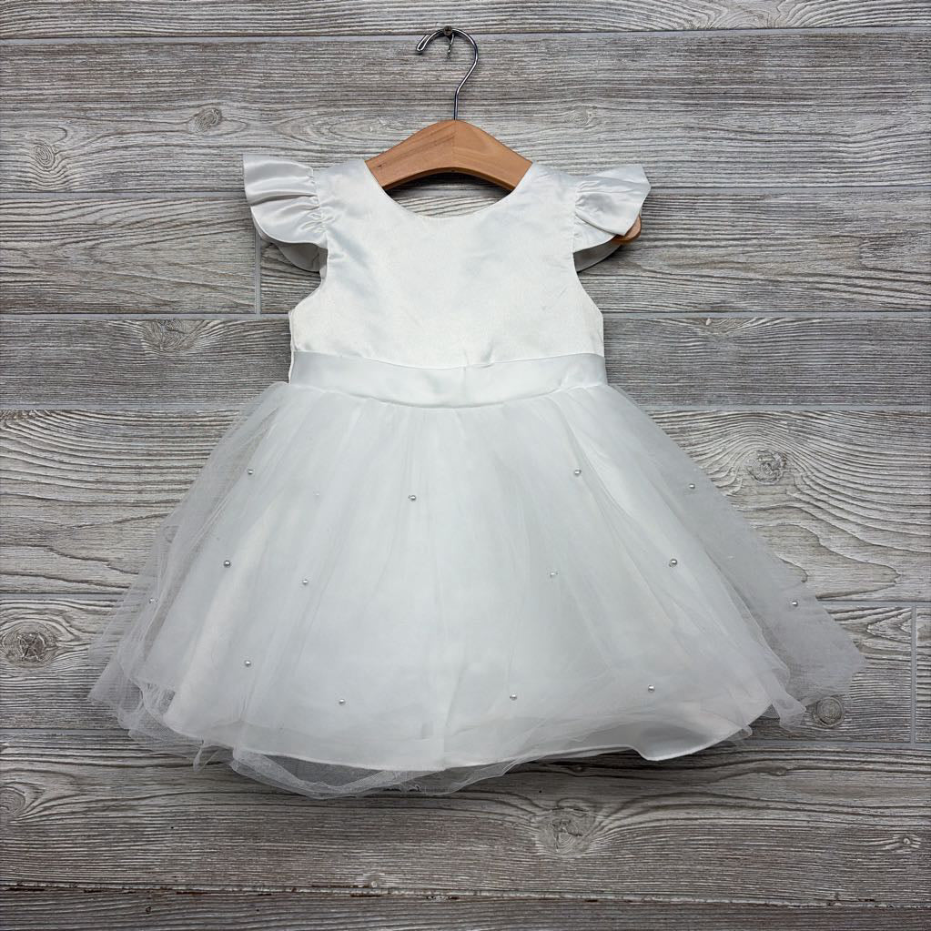 NEW Tulle Dress Pearls 18M
