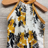 Satin Jumpsuit Flowers 3-6m