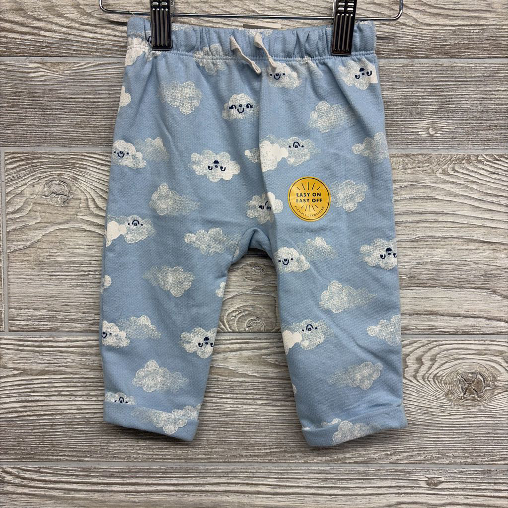 NEW 1/4 Zip Pullover & Pants Clouds 3-6M