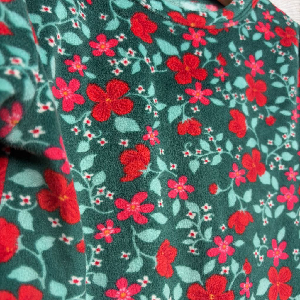 2 Pc Plush Pj Flowers 6