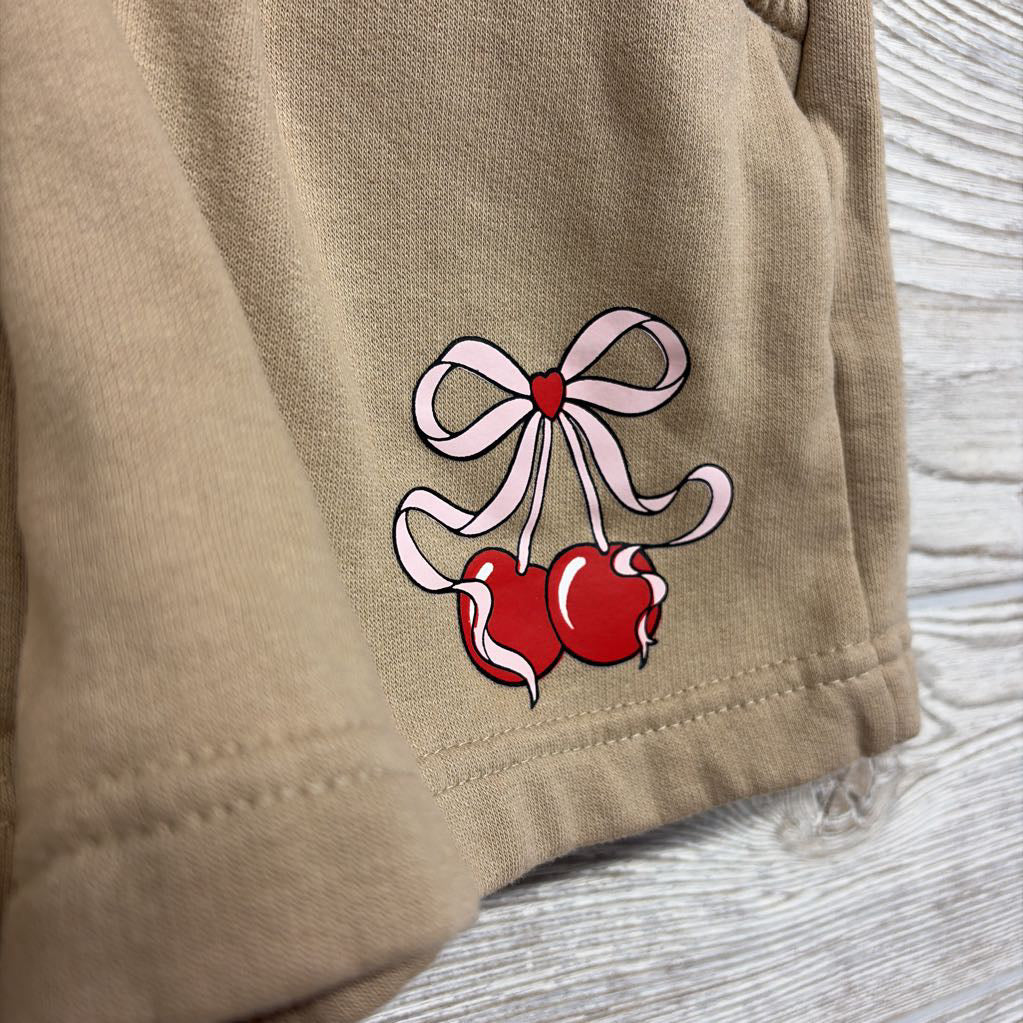 French Terry Shorts Heart & Bow 10