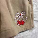 French Terry Shorts Heart & Bow 10