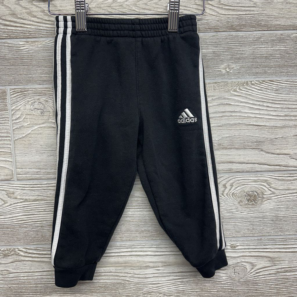 Full Zip Hoodie Logo & Jogger Sweatpants 3 Stripes 18M