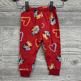 2 Pc LS PJs Hearts 18M
